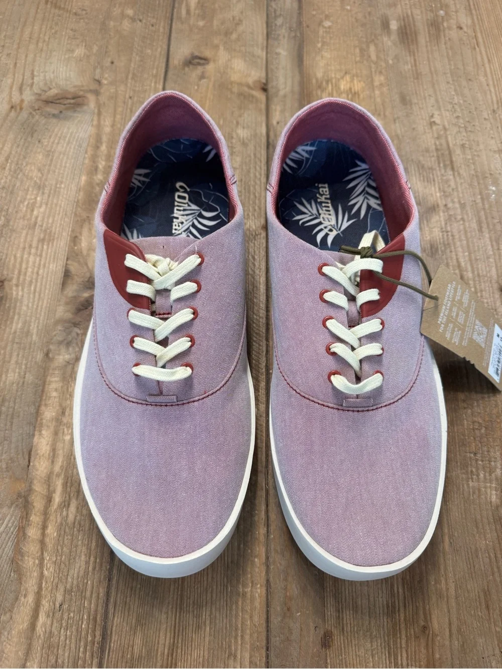 OluKai Men’s Tradewind Sneaker Red NWT Retails $100 Size 9 & 13